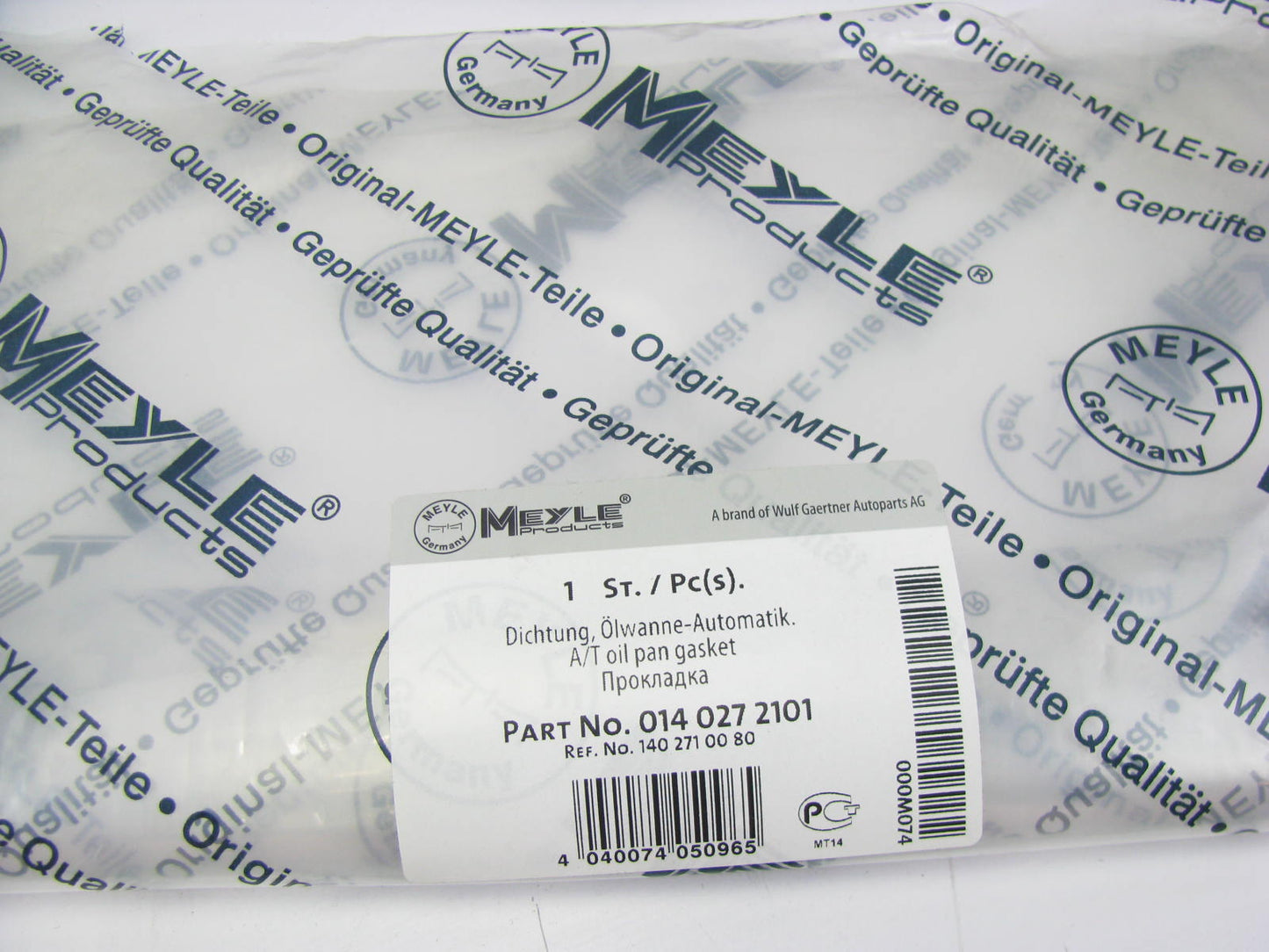 Meyle Products 014-027-2101 Automatic Transmission Oil Pan Gasket