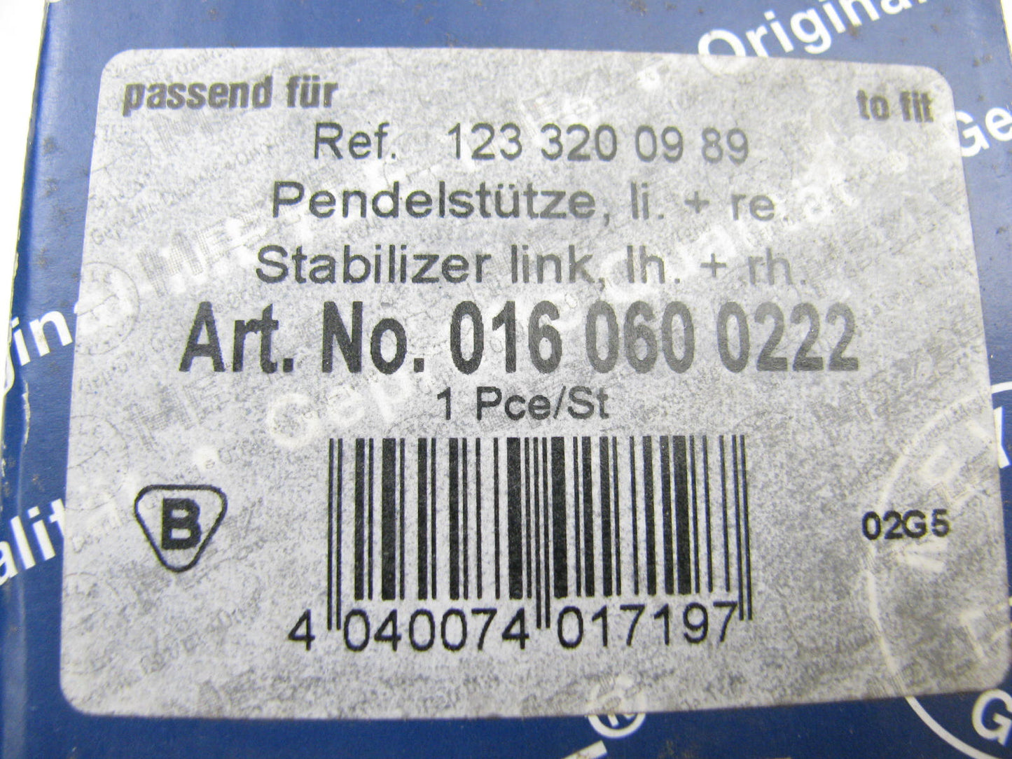Meyle Products 016-060-0222  Suspension Stabilizer Bar Link Rear