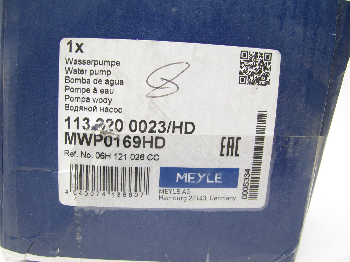 Meyle Products 113-220-0023 Engine Water Pump
