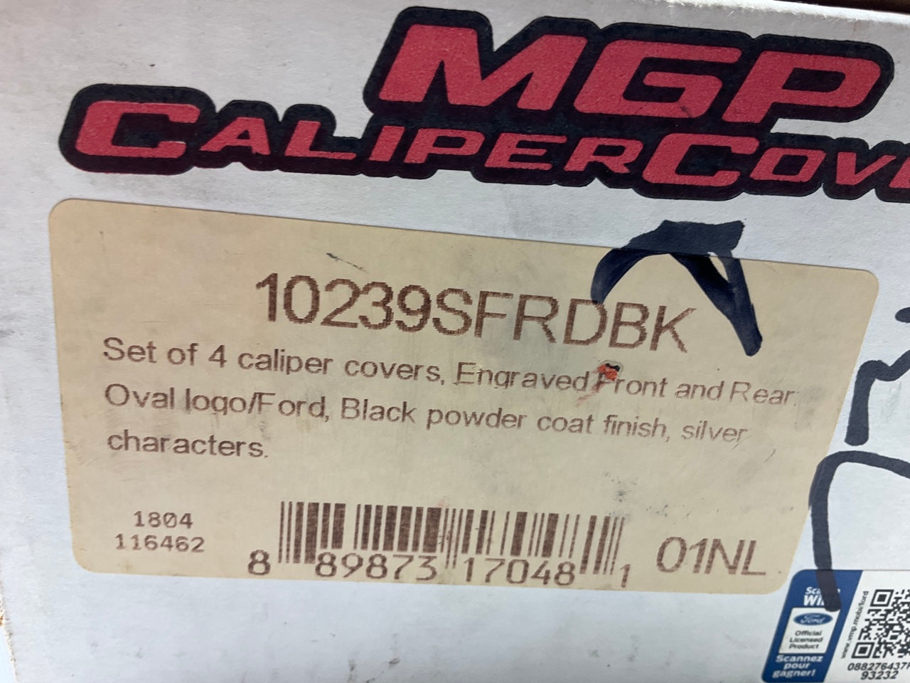 MISSING HARDWARE - SEE PHOTOS - MGP Billet Brake Caliper Covers 15-18 Ford F-150