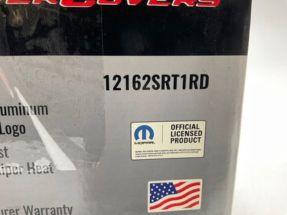 MGP Caliper Covers 12162SRT1RD Red Silver RT1-Truck For 11-16 Charger/Challenger