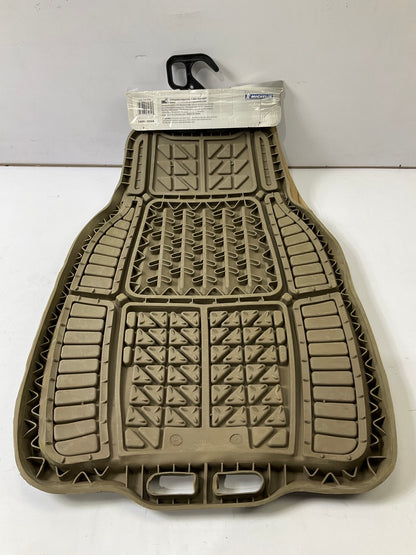 1 PIECE - Michelin 950-54 Deep-Tray Rubber Floor Mat, Tan 28''x19'' Size