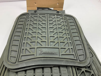 Michelin 994-44 Heavy-Duty Gray Floor Mats Set, 4-Piece, Rubber & Carpet
