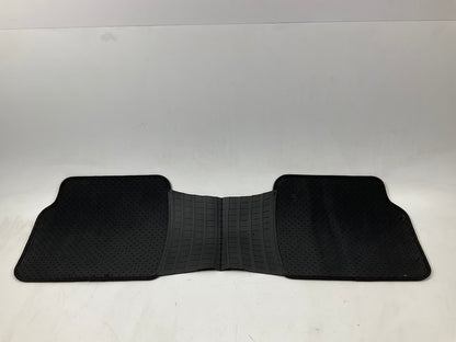 Michelin FL93714-4 UNIVERSAL Front & Rear Black Floor Mat Carpet Set