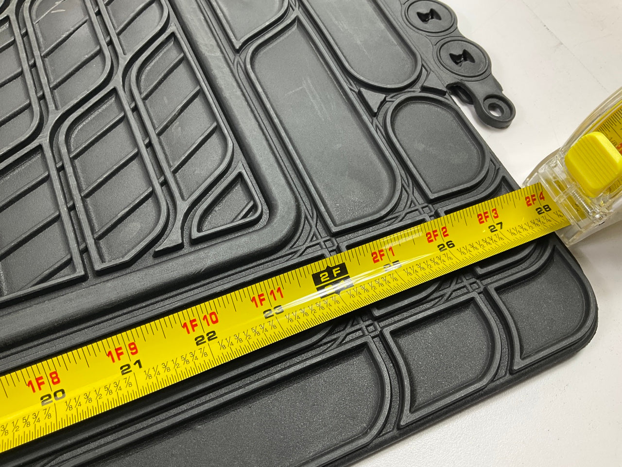 Michelin FL98310-4 Heavy Duty Rubber Floor Mats, 3-Piece, Universal Fit For SUVs