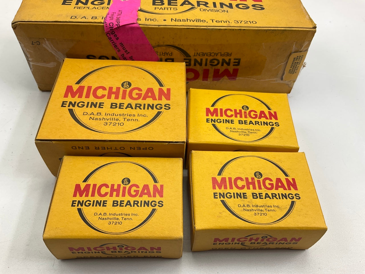 Michigan 1000P-020 Engine Main Bearings .020'' 1952-64 Ford 215 223 242 262