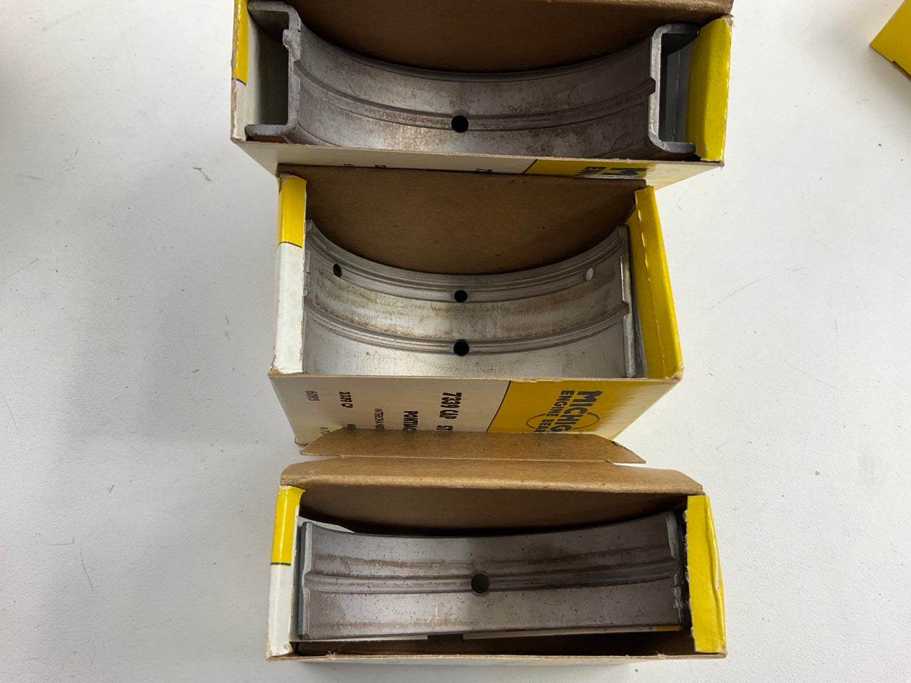 Michigan 1128P Engine Main Bearings - Standard 1963-1979 Pontiac 326 350 389 400