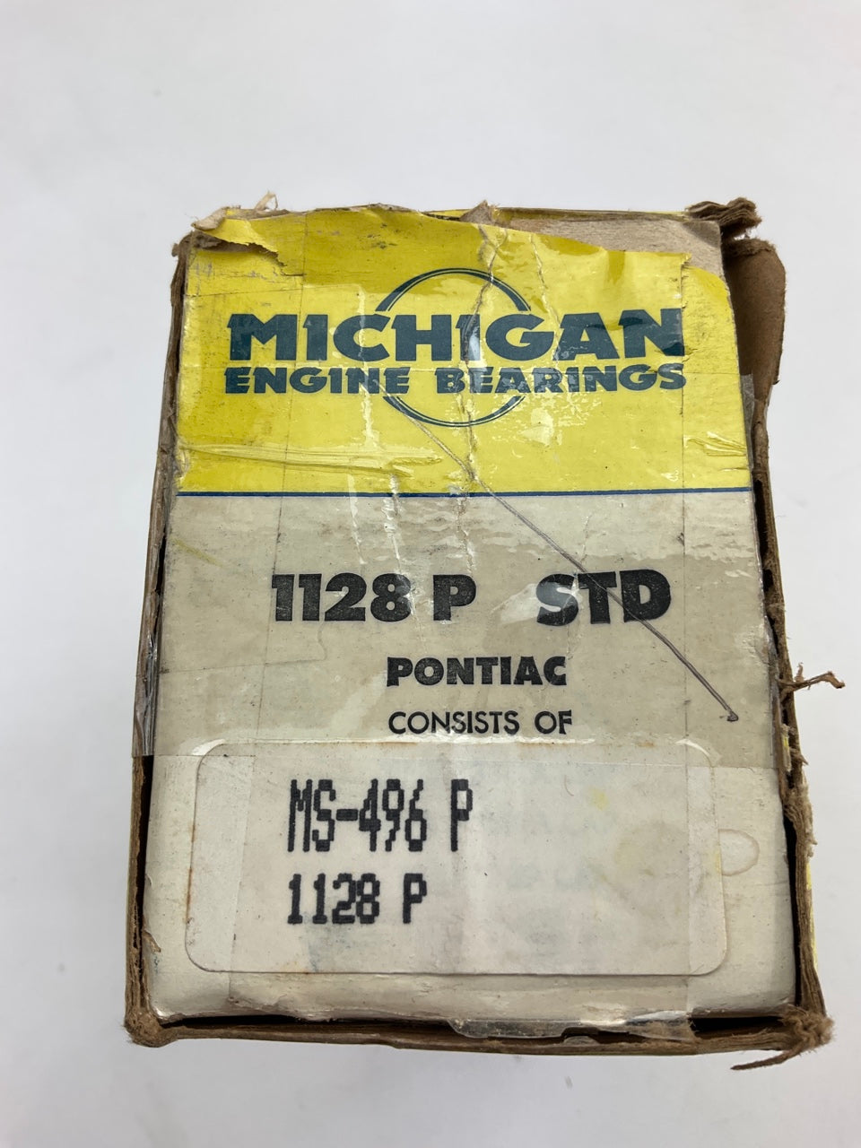 Michigan 1128P Engine Main Bearings - Standard 1963-1979 Pontiac 326 350 389 400