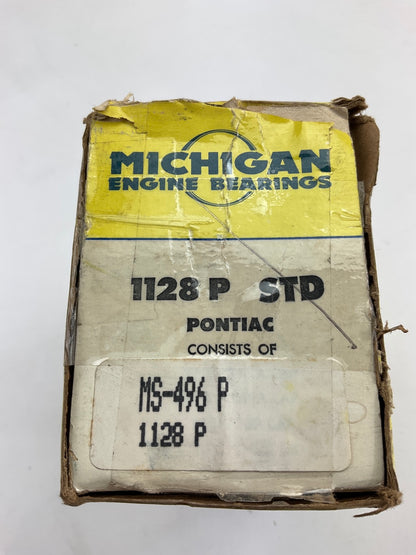 Michigan 1128P Engine Main Bearings - Standard 1963-1979 Pontiac 326 350 389 400
