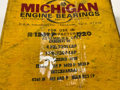 Michigan 1261P-020 Engine Main Bearings .020''  1964-1978 Ford FE 352-428 V8