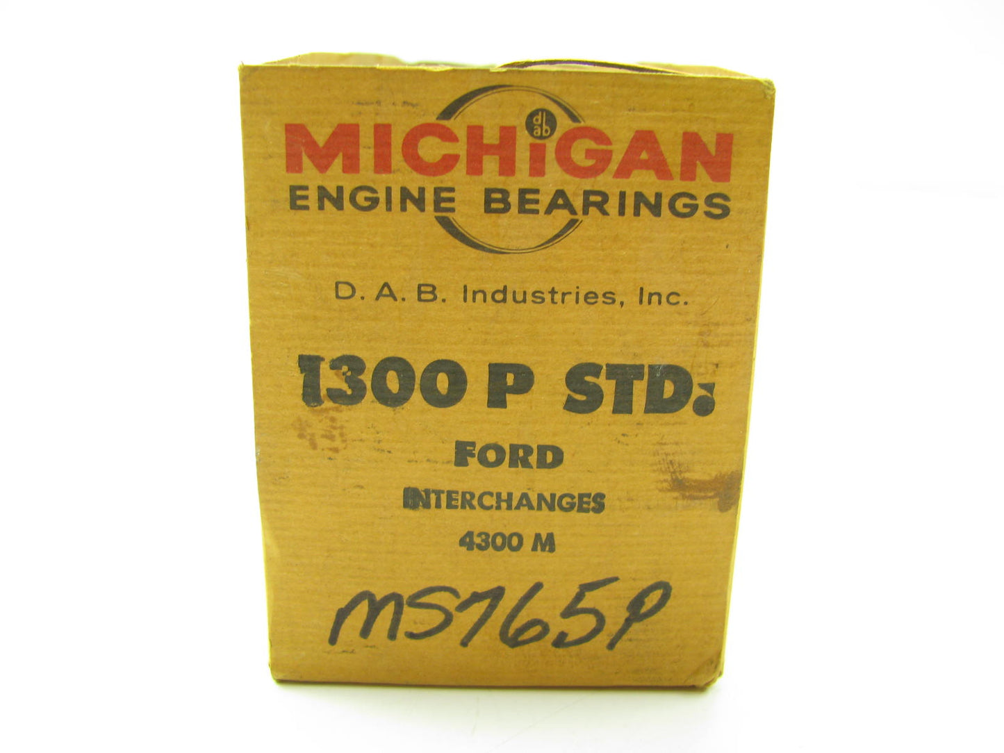Michigan 1300P Engine Main Bearings - Standard 1965-1974 Ford 240 300