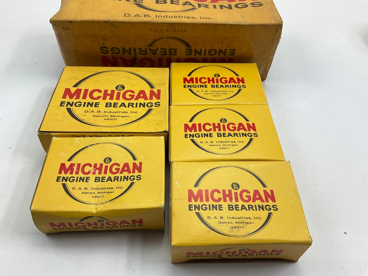 Michigan 1418K Engine Main Bearings - Standard 1966-1980 Buick 340 350-V8