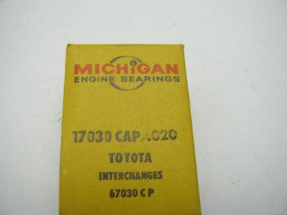 (4) Michigan 17030CAP-020 Connecting Rod Bearings .020'' 1967-70 Corona 1.9L 3RC