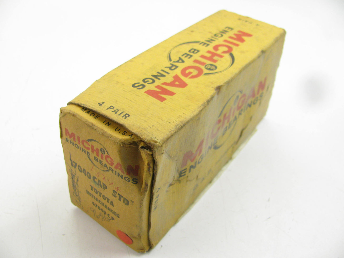 Michigan 17040CAP STD Size Rod Bearings Set For Toyota 2R, 12J, 4R, 12R