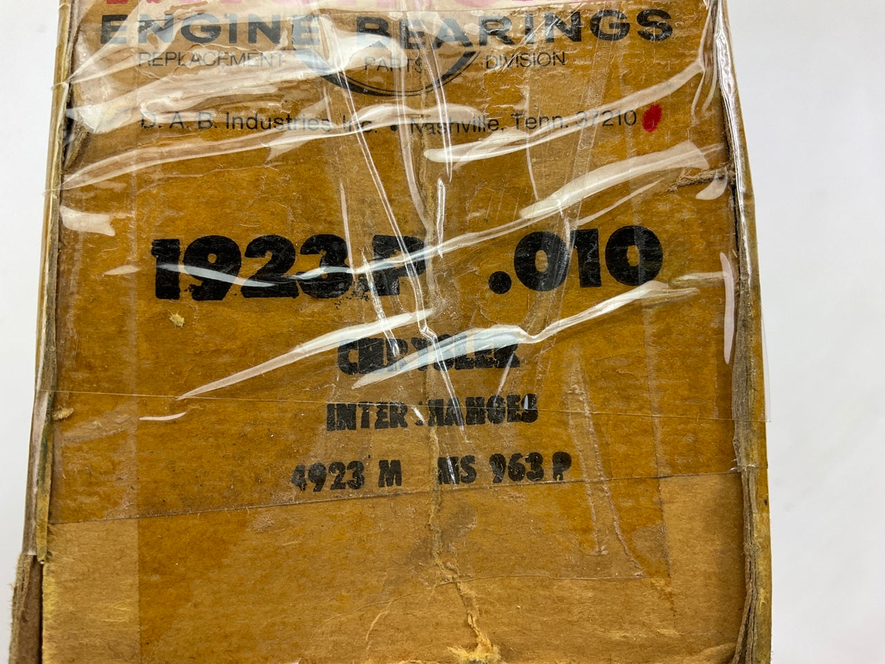 Michigan 1923P010 Engine Main Bearings .010'' For 1957-1973 273 277 318 340-V8