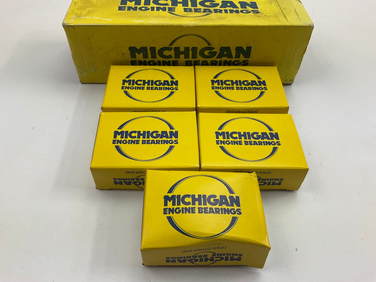 Michigan 2027P Engine Main Bearings - Standard 1970-1984 Mazda 1.6L 1.8L 2.0L
