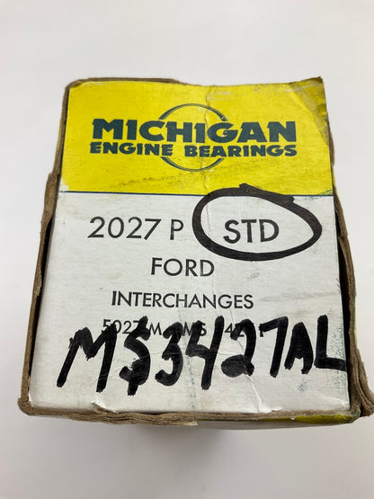 Michigan 2027P Engine Main Bearings - Standard 1970-1984 Mazda 1.6L 1.8L 2.0L