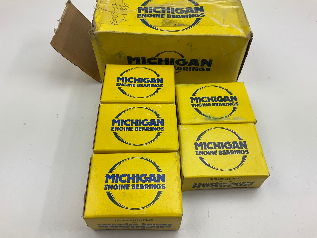 Michigan 2028P Engine Main Bearings - Standard 1972-1985 GM Isuzu 1.8L 1.9L