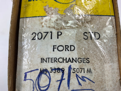Michigan 2071P Engine Main Bearings - Standard 1975-1983 Ford 200-L6 7-GROOVE