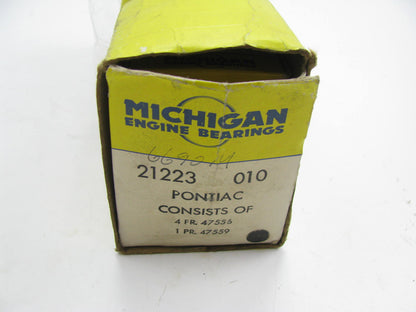Michigan 21223010 Engine Main Bearings .010'' 1985-1993 GM 2.5L Iron Duke