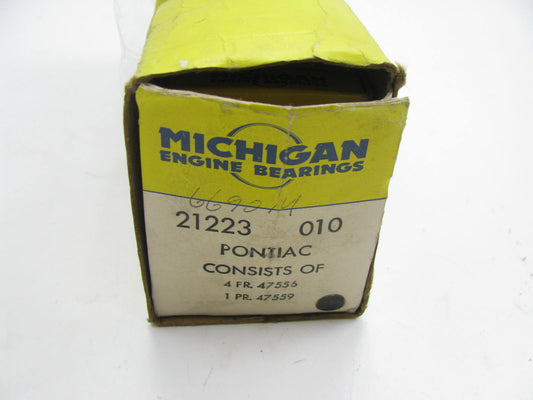 Michigan 21223010 Engine Main Bearings .010'' 1985-1993 GM 2.5L Iron Duke