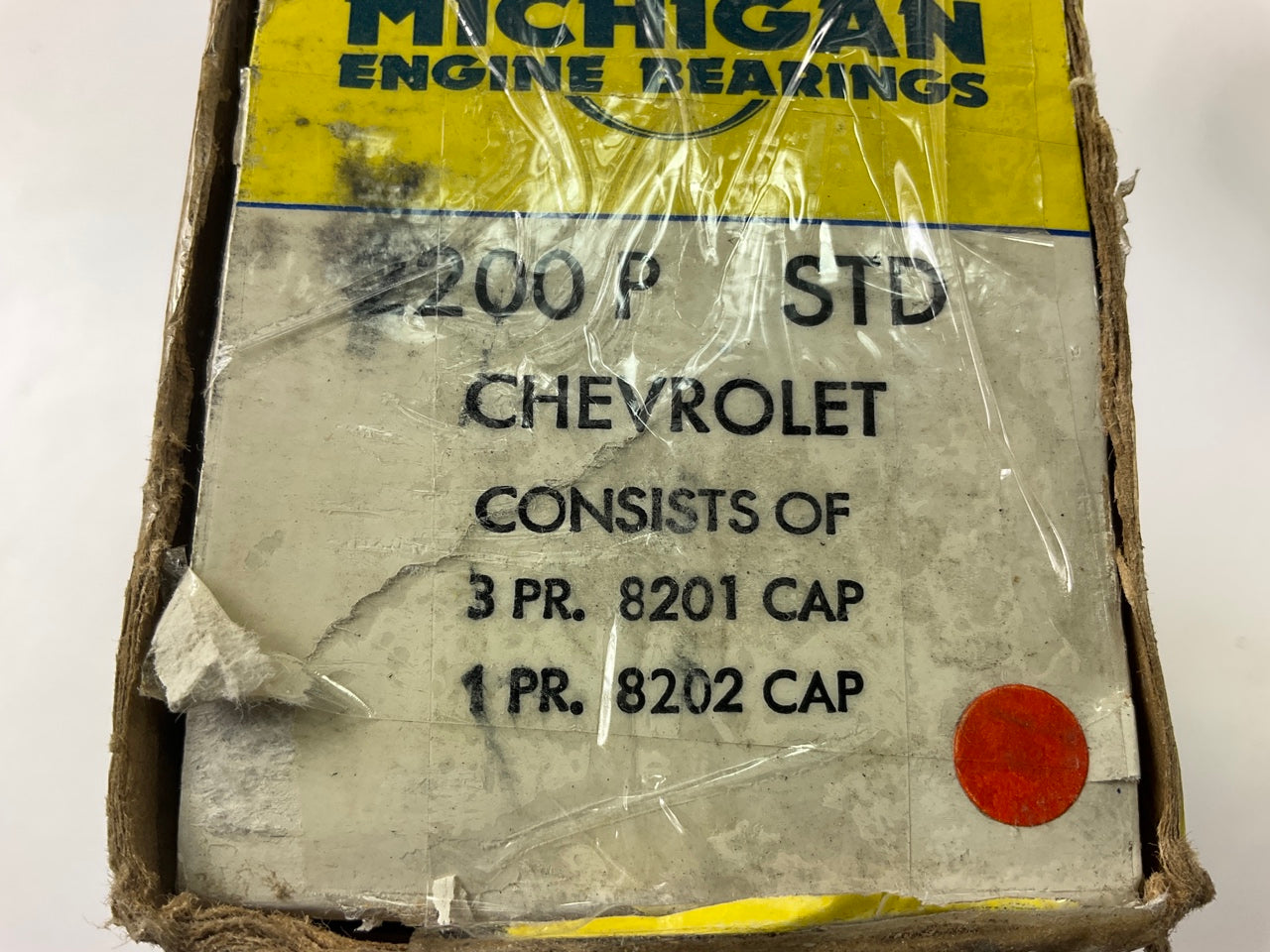 Michigan 2200P Engine Main Bearings - Standard 1978-2007 GM 3.3L 3.8L 4.3L-V6