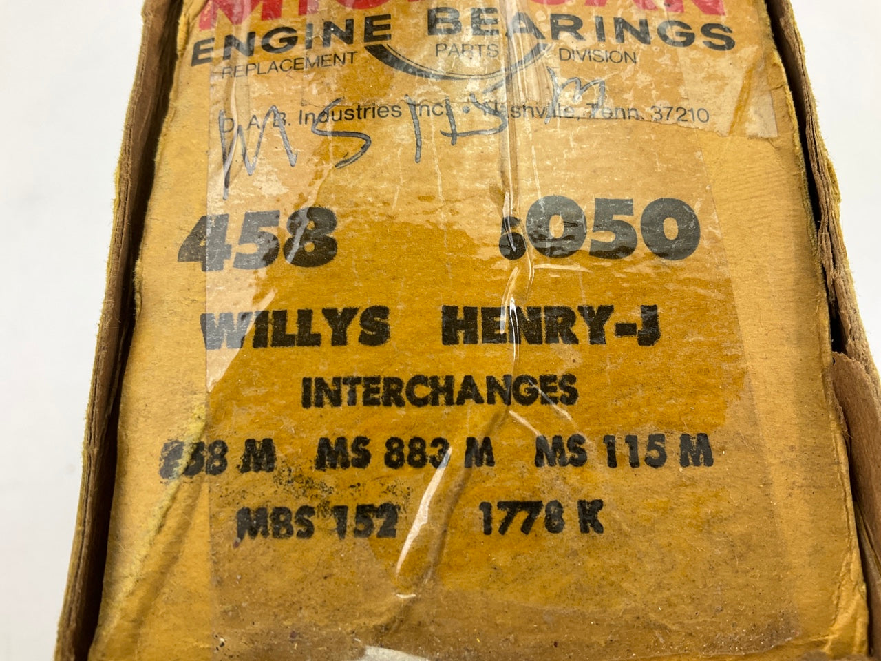 Michigan 458-050 Engine Main Bearings .050'' For 1954-1969 Jeep 134