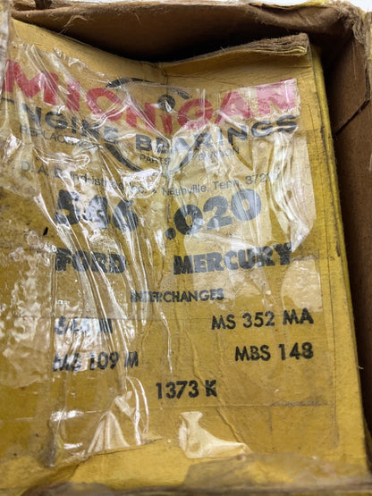 Michigan 546-010 Engine Main Bearings .010'' 1948-1953 Ford 239 255 Flathead V8