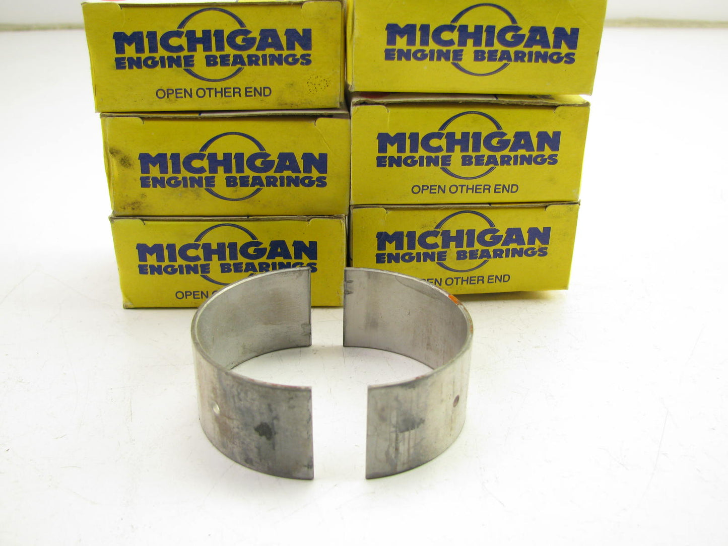 (6) Michigan 6830CAP Connecting Rod Bearings - Standard 1952-60 Ford 215 223 L6