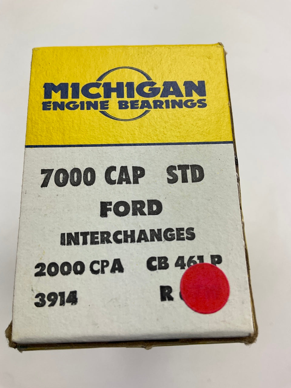 (8) Michigan 7000CAP Connecting Rod Bearings STANDARD 1954-1964 Ford 239-312 V8