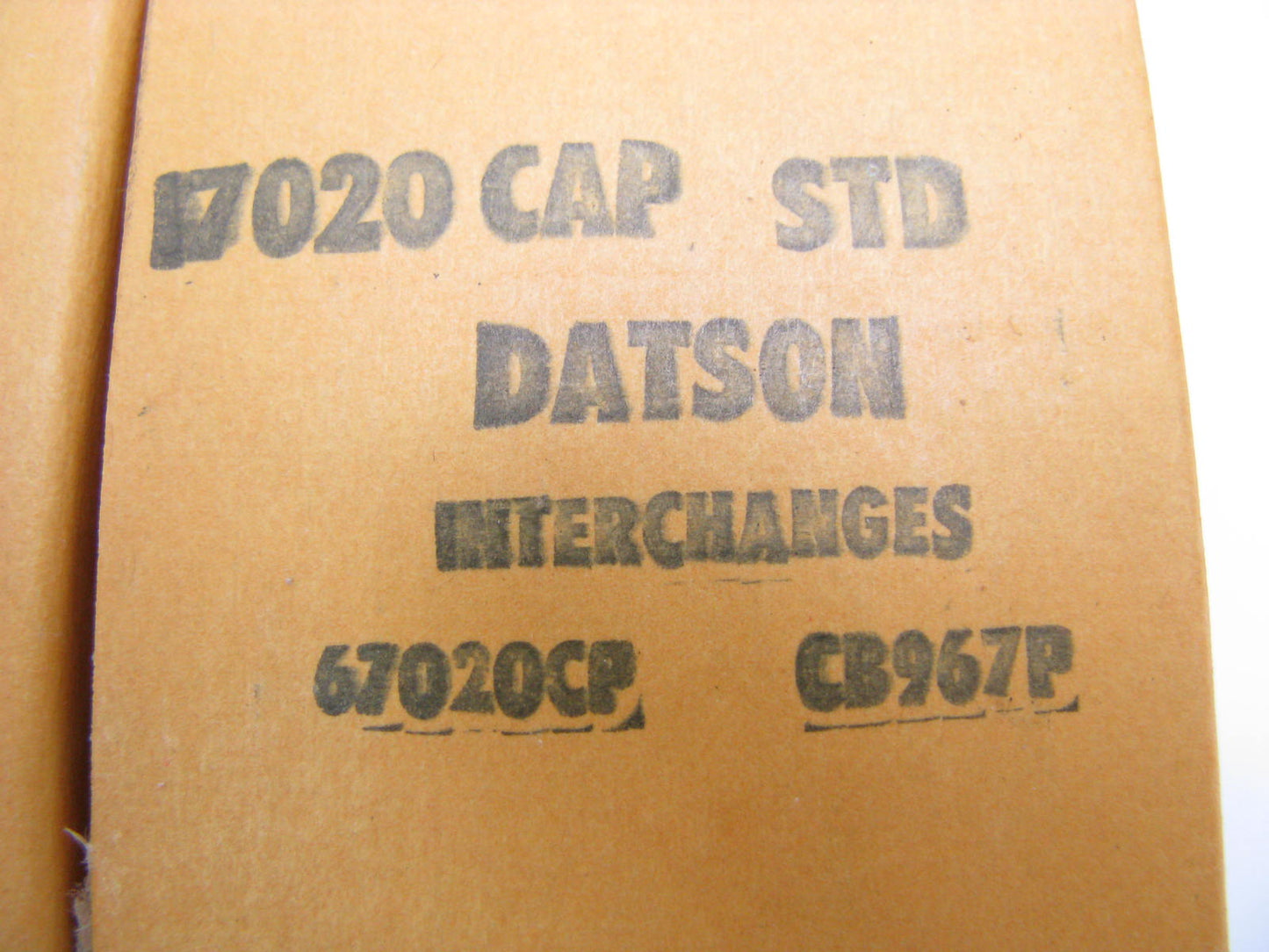 (4) Michigan 7020CAP Connecting Rod Bearings - Standard Size