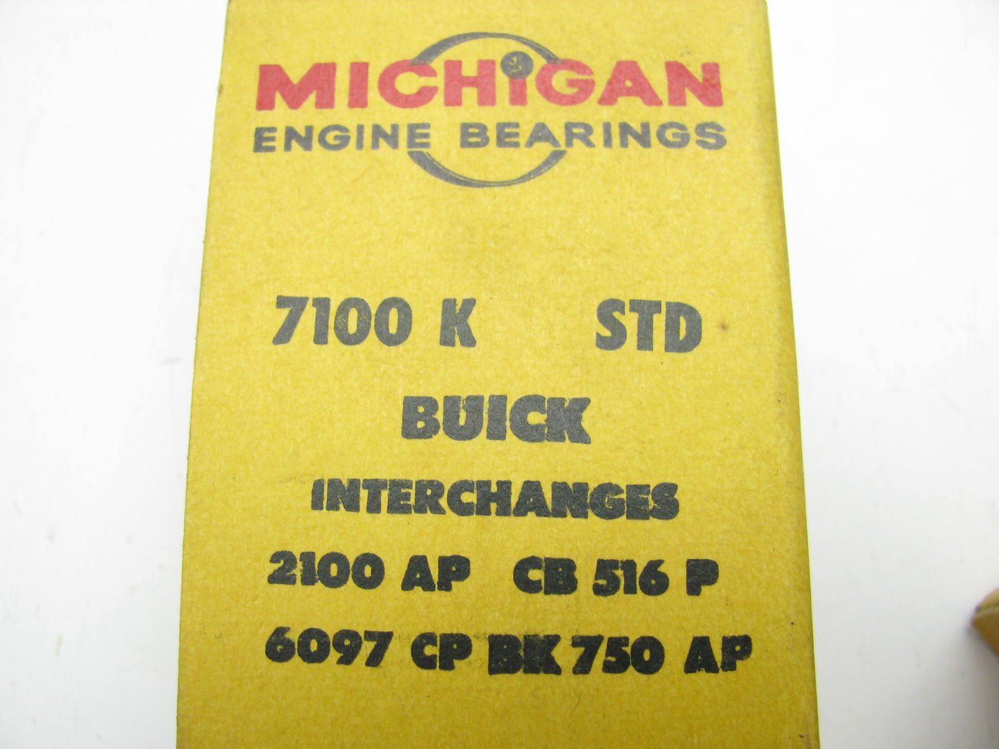 (8) Michigan 7100K Connecting Rod Bearings STD 1970-76 Buick 364 400 425 430 455