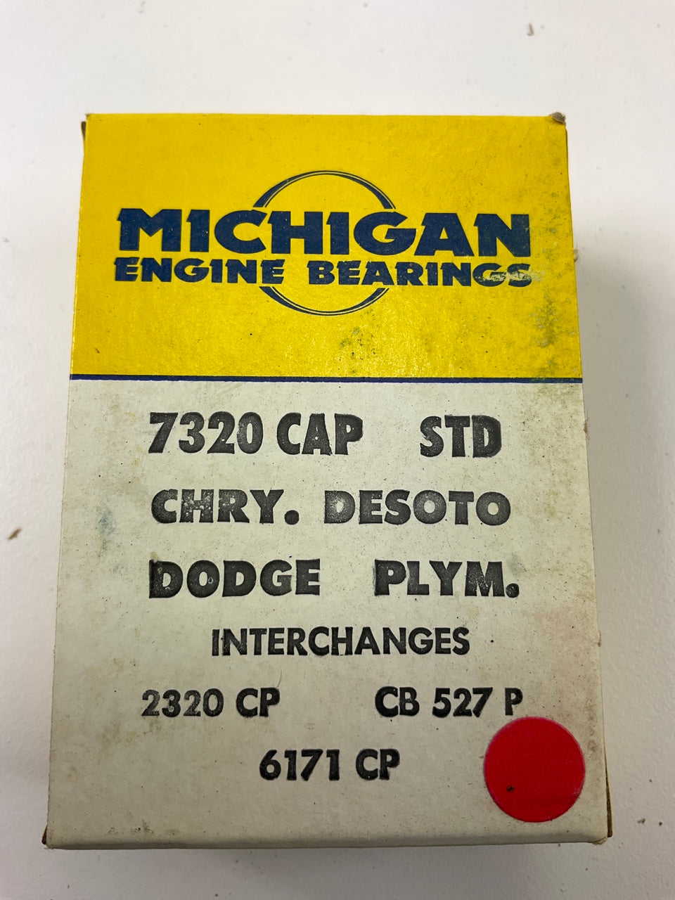 (8) Michigan 7320CAP Connecting Rod Bearings For 65-78 Dodge 383 400 413 426 440