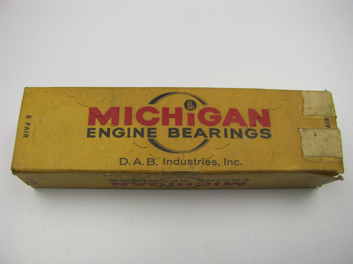 (6) Michigan 7385 Connecting Rod Bearings STD 60-69 Chevrolet Corvair 2.4L 2.7L