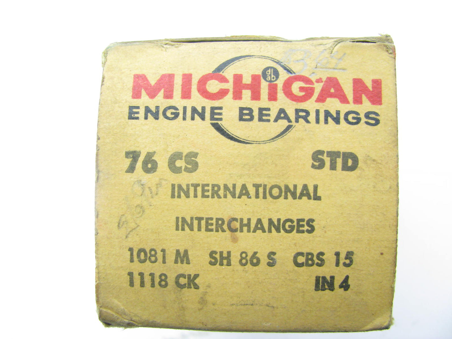 Michigan 76CS Camshaft  Bearings For International 	BD269 & BLD269A