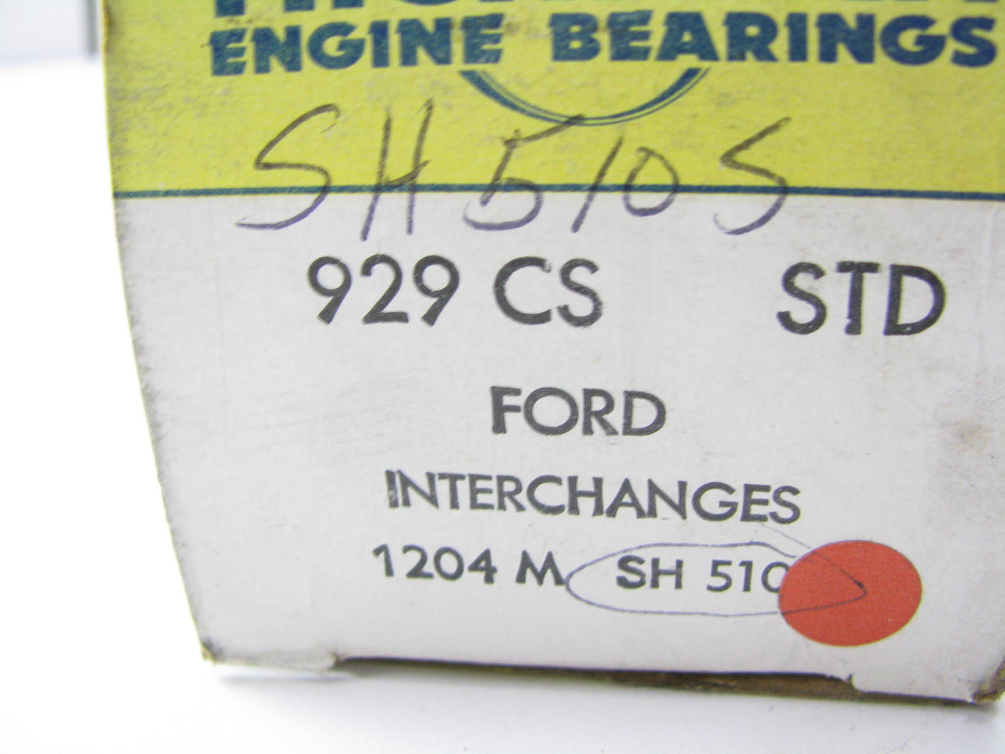 Michigan 929CS Camshaft Bearings 1962-2001 Ford 221 255 260 289 302 351W-V8