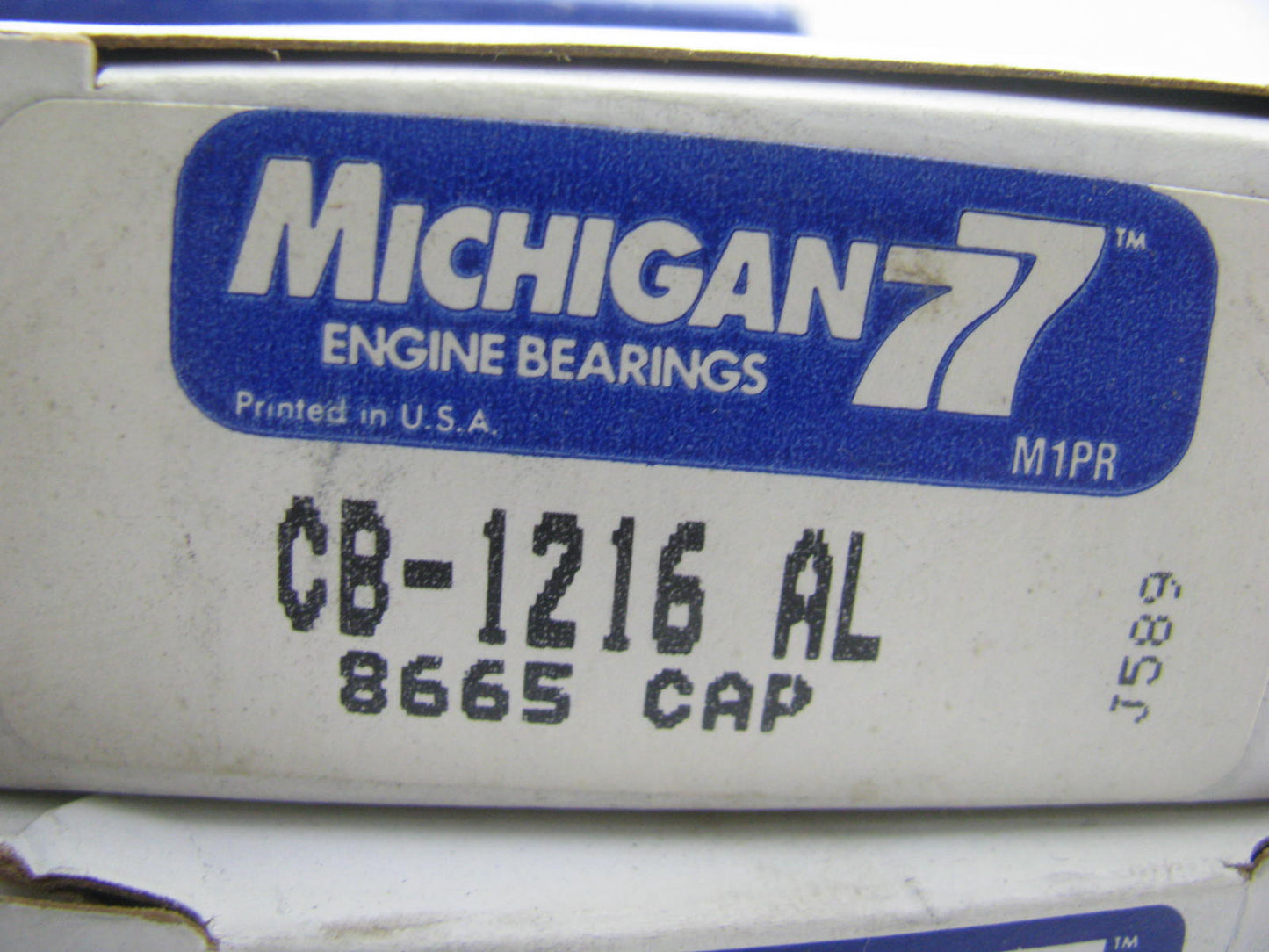 (4) Michigan CB-1216AL Connecting Rod Bearings - STD 1976-87 Chevette 1.4L 1.6L