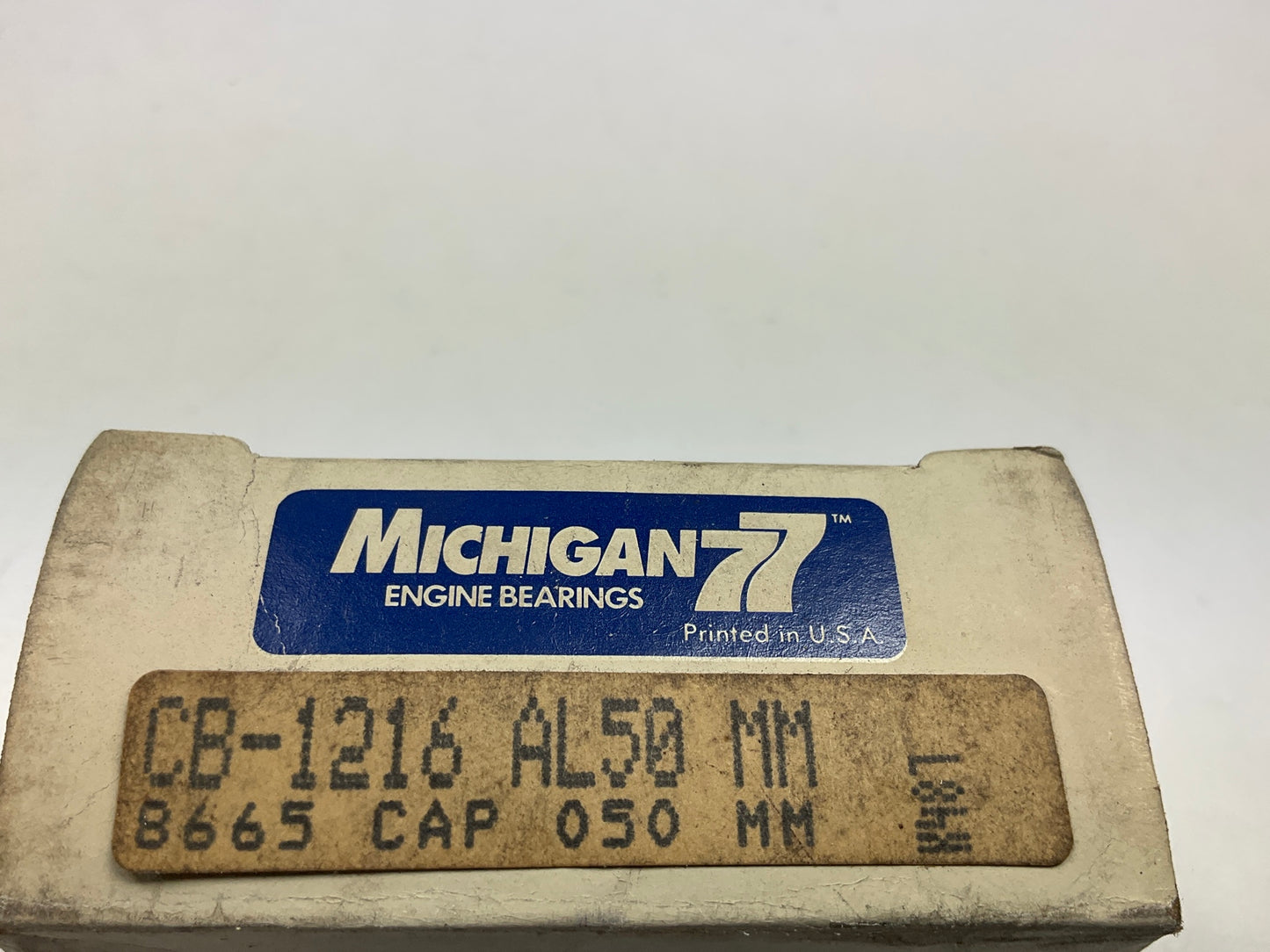 Michigan CB-1216AL-50MM Connecting Rod Bearing .50mm 1976-87 Chevette 1.4L 1.6L
