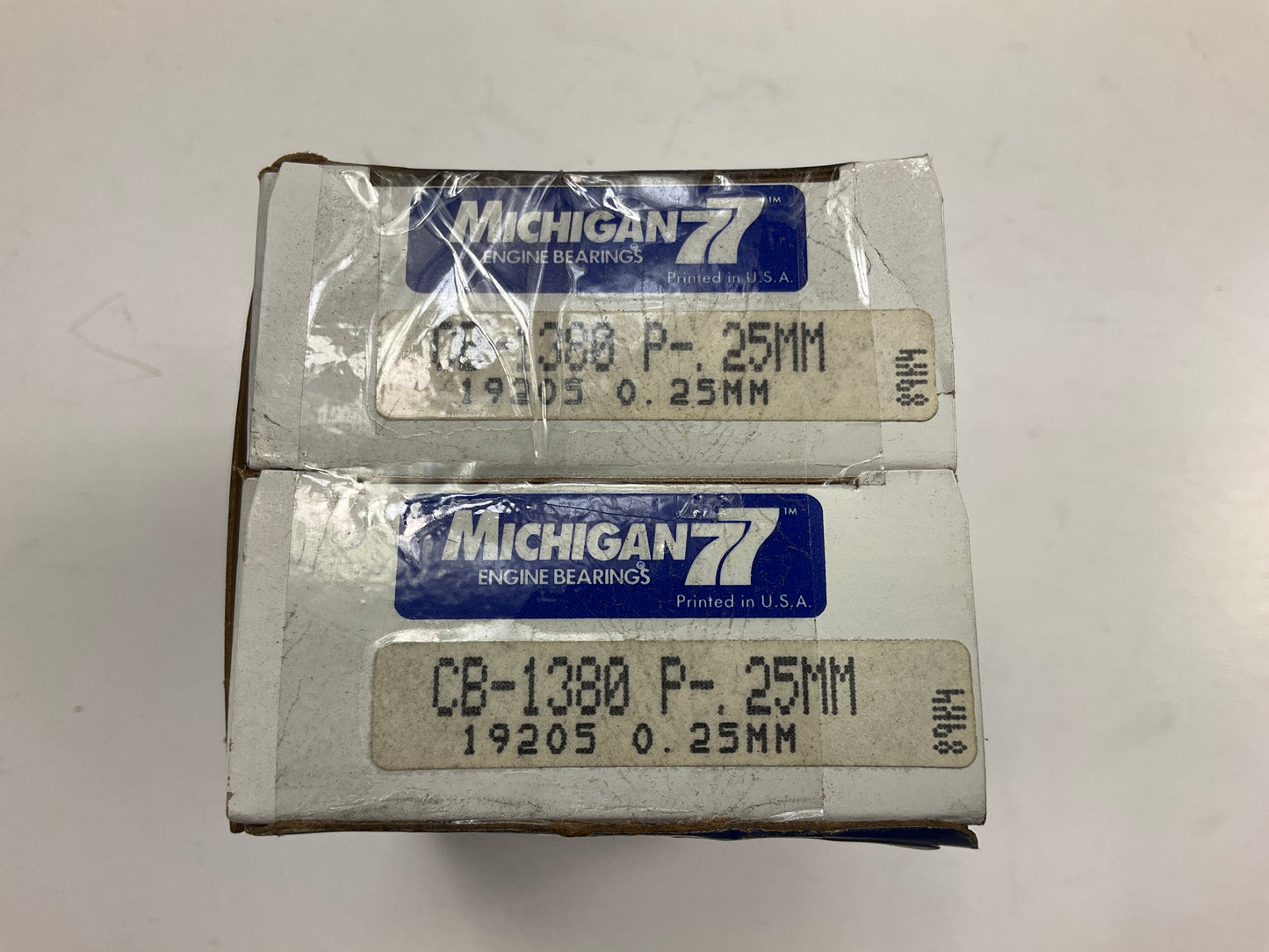 (4) Michigan CB-1380P-25MM Connecting Rod Bearings .25mm 1987-04 Ford 1.9L 2.0L