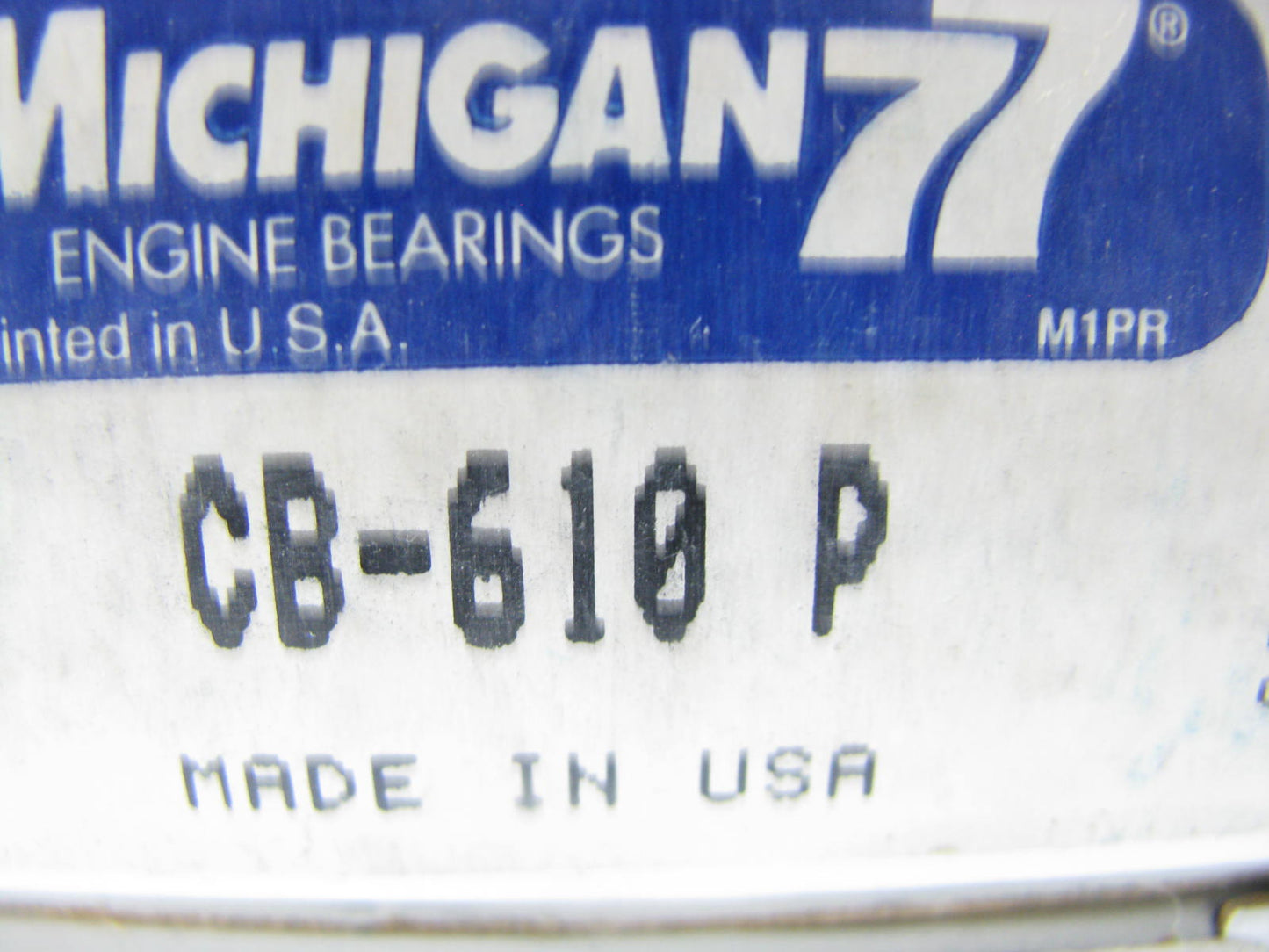 (8) Michigan Engine Bearings CB-610P Connecting Rod Bearings - Standard