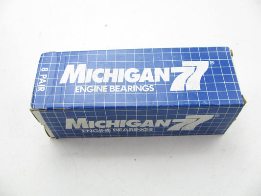 (8) Michigan CB-663P-10 Connecting Rod Bearings .010'' 1965-2012 Chevrolet SBC
