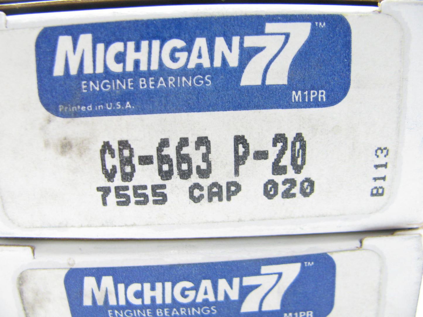 (8) Michigan CB-663P-20 Connecting Rod Bearings .020'' 1965-2012 Chevrolet SBC