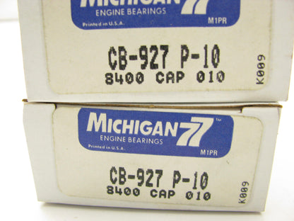 (8) Michigan CB-927P-10 Connecting Rod Bearings .010'' 1970-82 Ford 351C 351M 400