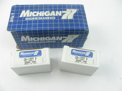 (6) Michigan CB1227P Connecting Rod Bearings STD 1978-1984 GM 3.3L 3.8L-V6