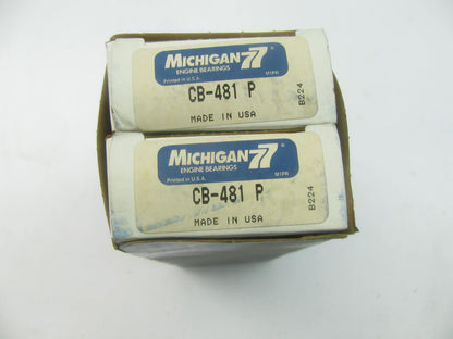 (8) Michigan CB481P Connecting Rod Bearings STD For 1977-1991 Chrysler 318 360