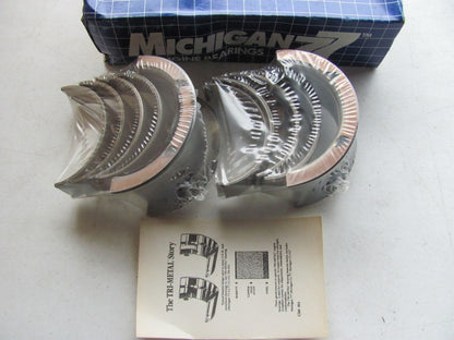 Michigan MS974P10 Performance Main Bearings 0.010'' Size - Chevy SBC Full Groove
