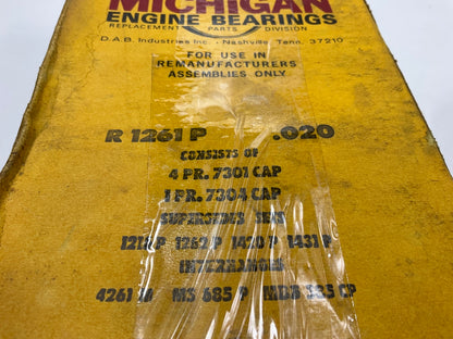 Michigan R 1261P-030 Main Bearings .030''  1966-76 Ford FE 352 360 390 427 428-V8
