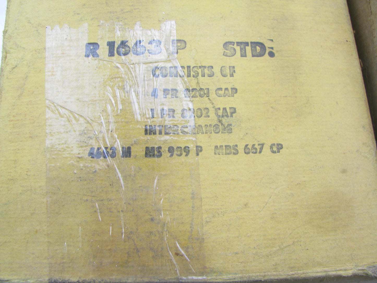 Michigan R1663P Main Bearings STD 1967-91 Chevrolet 262 267 302 305 307 327 350