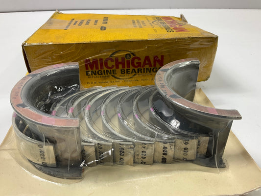 Michigan R1926TK 0.020'' Size Main Bearings - Small Block Chevy 400 SBC V8