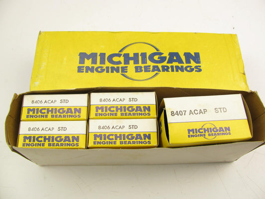 Michigan R1966P Engine Main Bearings - Standard 1968-1995 Ford 370 429 460